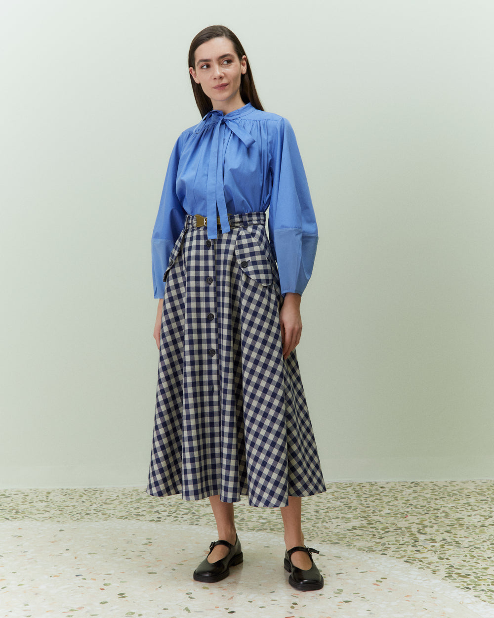 Button Down Skirt